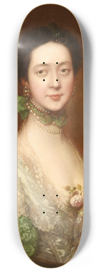 Thomas Gainsborough - Mrs. William Monck 8.25 inch art skate deck