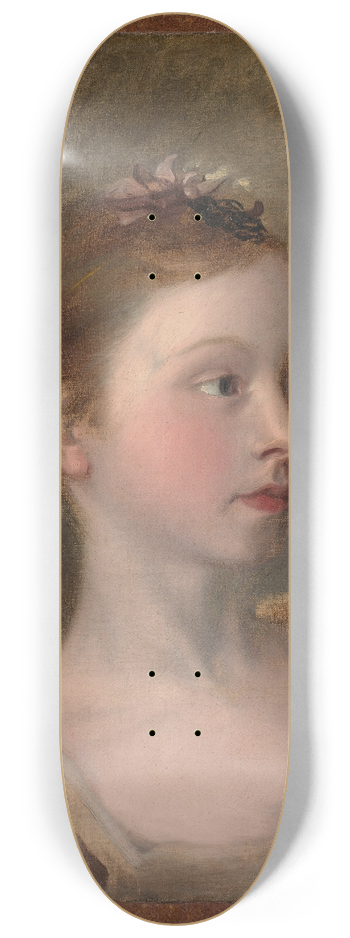 Thomas Gainsborough - The Painters Daughter Mary 8.25 inch art skate deck