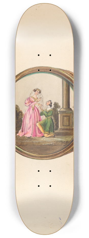 Thomas Holloway - Powder Box 8.25 inch art skate deck