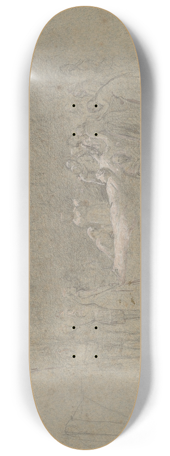 Thomas Hovenden - Egmont and Hoorn 8.25 inch art skate deck