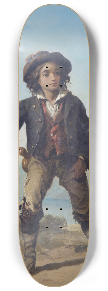 Thomas Jones Barker - The Herd Boy 8.25 inch art skate deck