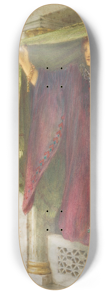 Thomas Matthews Rooke - Herodias 8.25 inch art skate deck