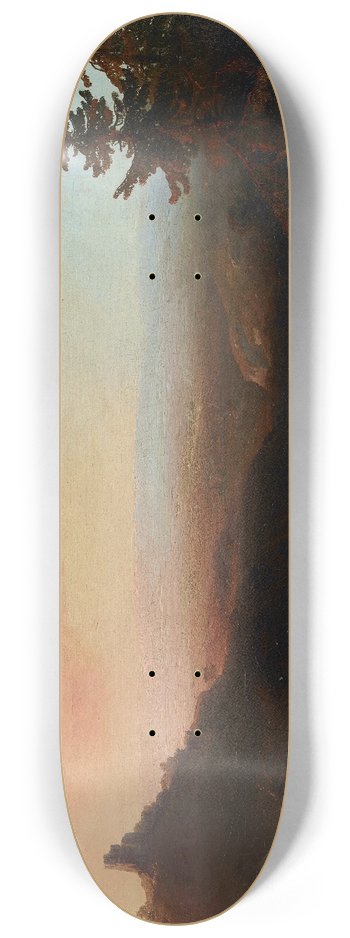 Thomas Moran - Mountain Scene 8.25 inch art skate deck