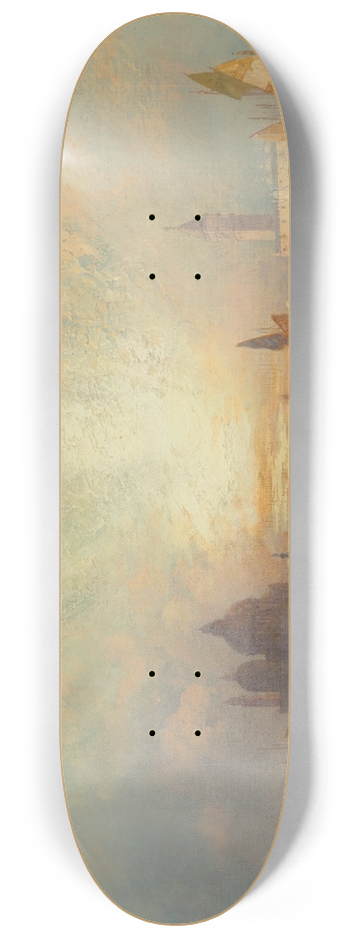 Thomas Moran - Venetian Scene 8.25 inch art skate deck