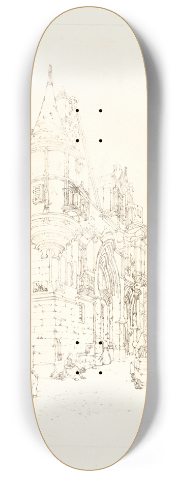 Thomas Shotter Boys - Hotel de Sens, Paris 8.25 inch art skate deck