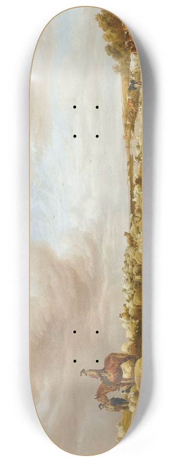 Thomas Sidney Cooper - April Showers 8.25 inch art skate deck