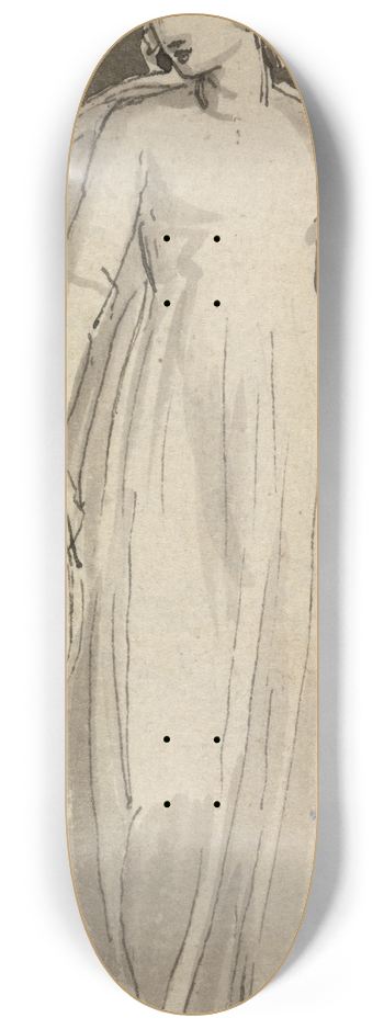 Thomas Stothard - Girl 8.25 inch art skate deck