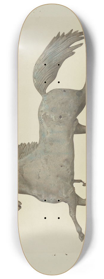 American 20th Century - Horse Weather Vane 8.25 inch art skate deck