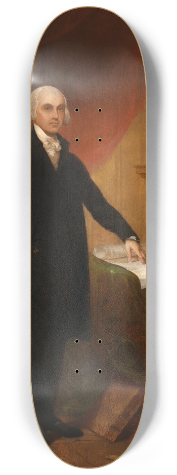 Thomas Sully - James Madison 8.25 inch art skate deck