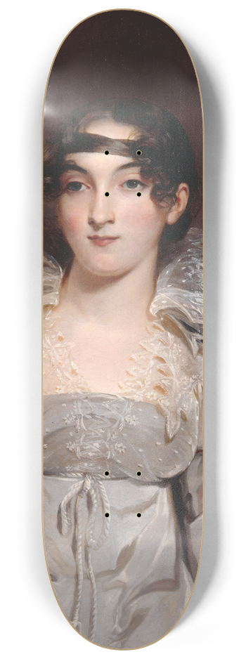 Thomas Sully - Mrs. Edward Hudson 8.25 inch art skate deck