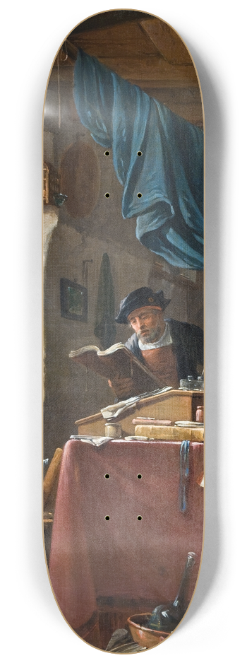 Thomas Wijck - A scholar in his Study 8.25 inch art skate deck