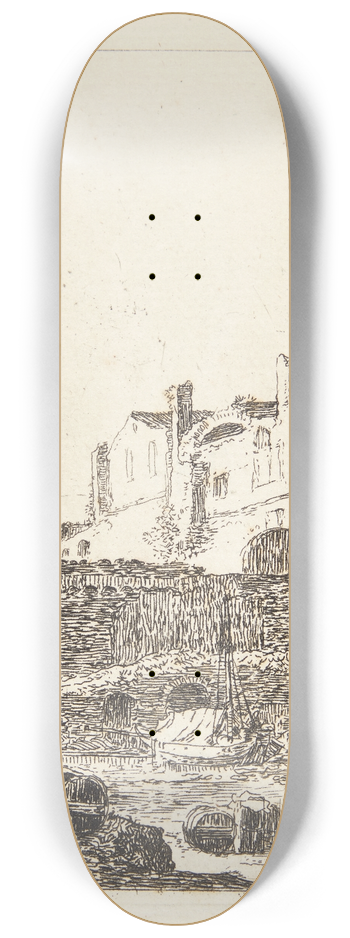 Thomas Wijck - Smnd ved en flodbred 8.25 inch art skate deck
