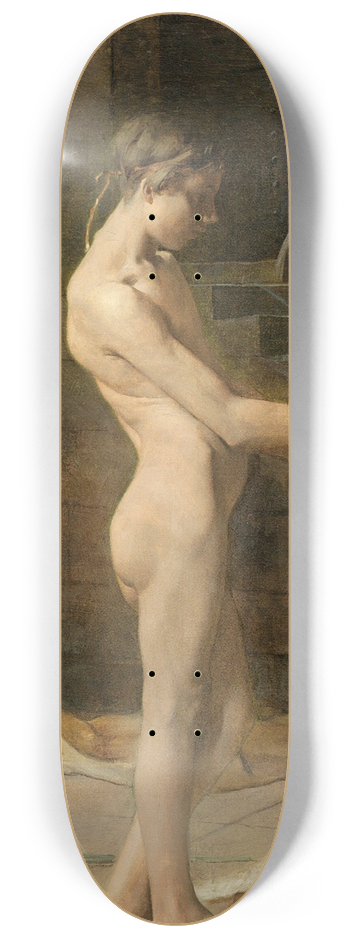 Thomas Wilmer Dewing - The Sorcerers Slave 8.25 inch art skate deck