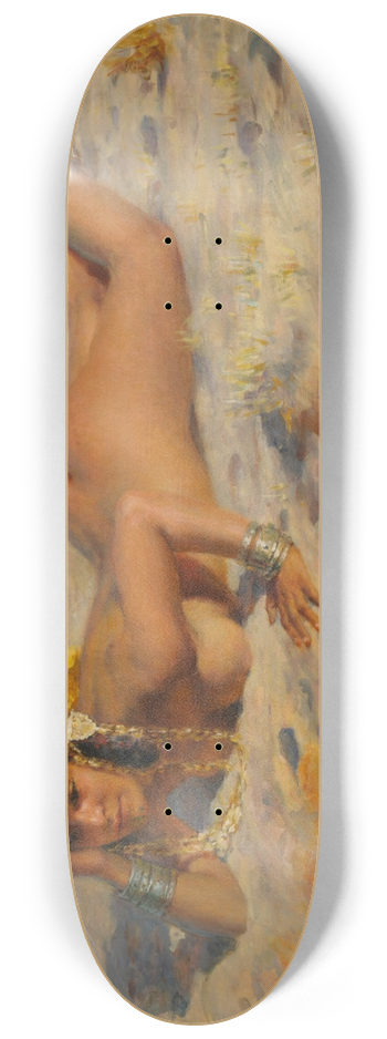 tienne Dinet - Au bord de lOued 8.25 inch art skate deck