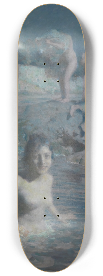 tienne Dinet - Les baigneuses 8.25 inch art skate deck