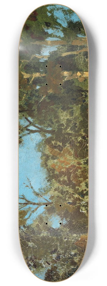 Tina Blau - Prater Landscape 8.25 inch art skate deck