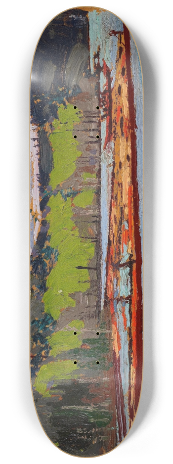 Tom Thomson - Boats 8.25 inch art skate deck