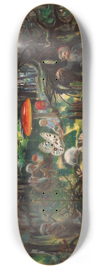 Torsten Wasastjerna - Fairy Tale Princess 8.25 inch art skate deck