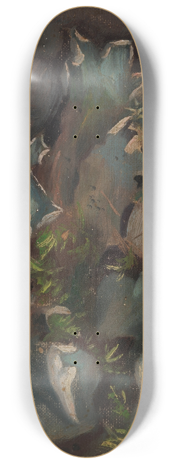 Torsten Wasastjerna - Lichen 8.25 inch art skate deck