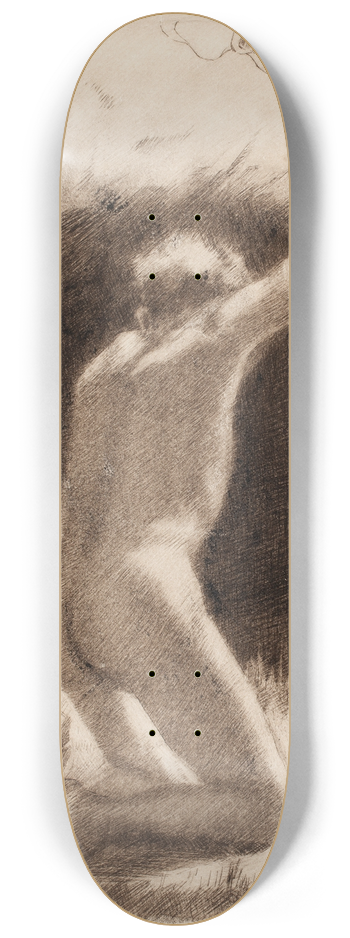 Torsten Wasastjerna - Valontuoja 8.25 inch art skate deck