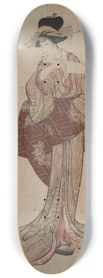 Toyokuni Utagawa - Ichikawa Dannosuke 8.25 inch art skate deck