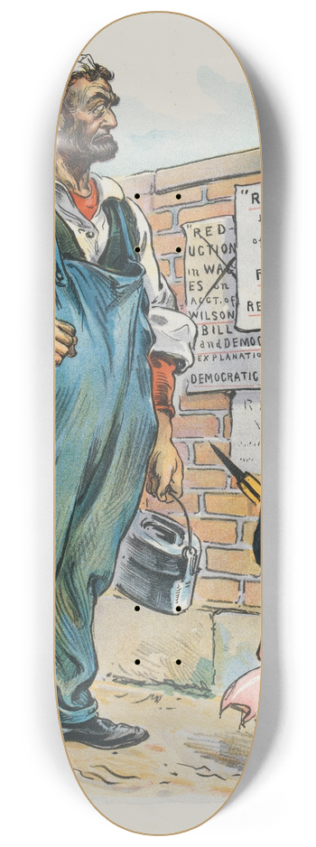 Udo Keppler - A puzzling phenomenon 8.25 inch art skate deck
