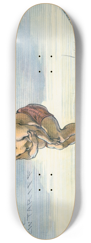 Udo Keppler - Cold mornings in September 8.25 inch art skate deck