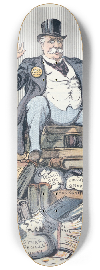 Udo Keppler - Conservatism 8.25 inch art skate deck