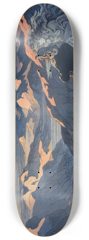 Udo Keppler - Protection! 8.25 inch art skate deck