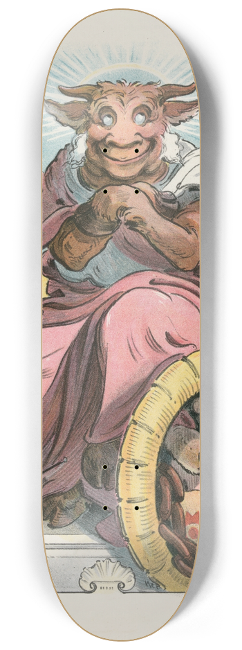 Udo Keppler - Saint bovine 8.25 inch art skate deck