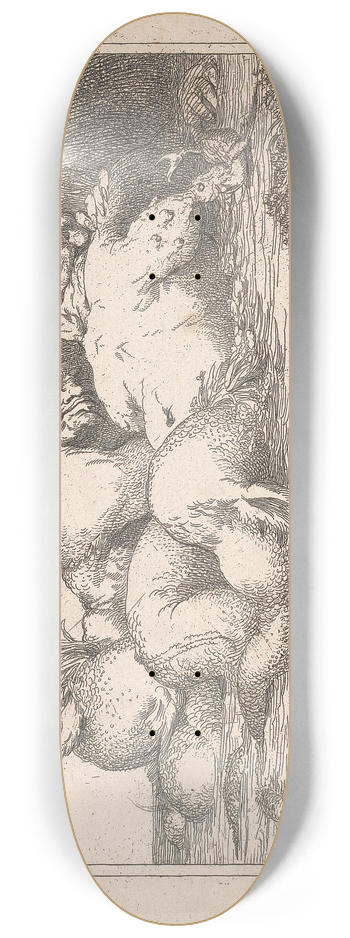 John Hamilton Mortimer - Sleeping Monsters 8.25 inch art skate deck