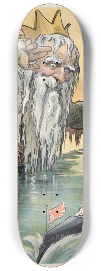 Udo Keppler - The old salt salutes 8.25 inch art skate deck