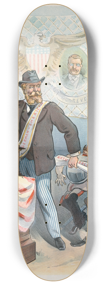 Udo Keppler - The real German-American 8.25 inch art skate deck
