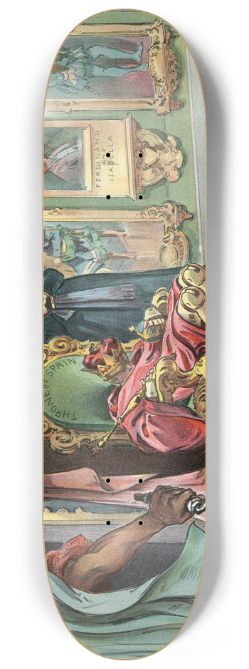 Udo Keppler - This will be an internal explosion 8.25 inch art skate deck