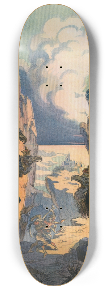 Udo Keppler - Waiting 8.25 inch art skate deck
