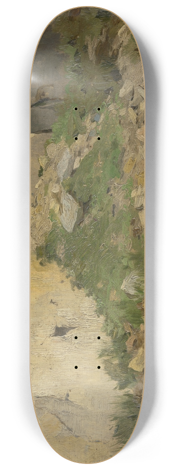 udovt ordk - Study of Rocks 8.25 inch art skate deck