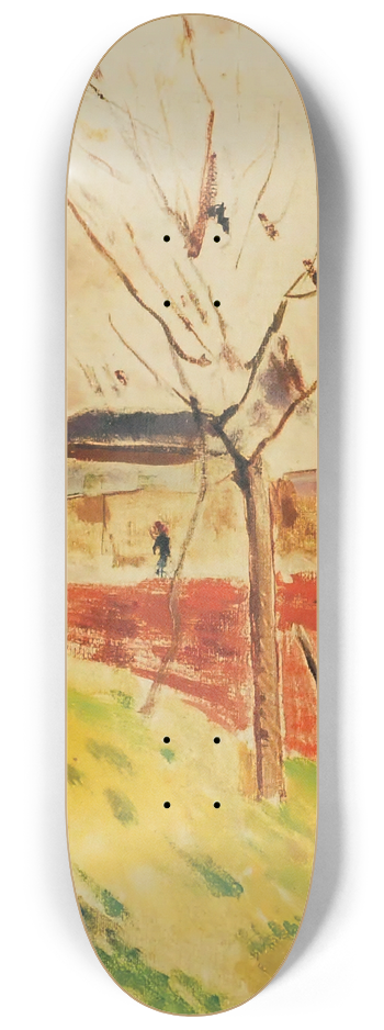Ulvi Liegi - Il Muro Rosso 8.25 inch art skate deck