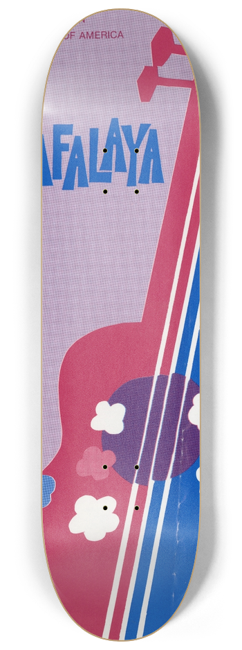 U.S. Information Agency - Atchafalaya 2 8.25 inch art skate deck