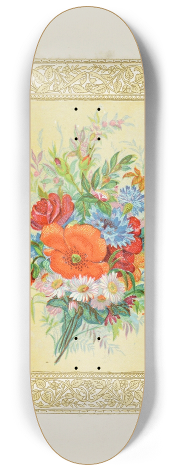 John Henry Ingram - Flora Symbolica 8.25 inch art skate deck