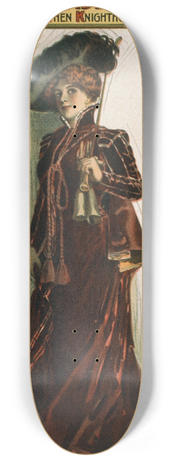 U.S. Lithograph Co. - Dorothy Vernon of Haddon Hall 8.25 inch art skate deck