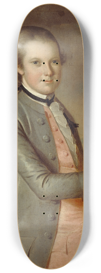 John Hesselius - Thomas Chamberlaine 8.25 inch art skate deck