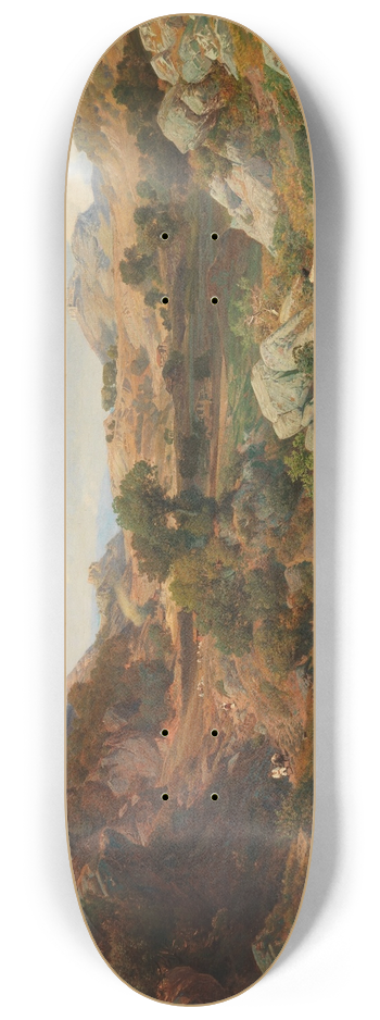 Valentin Ruths - Ziegelhtten im Sabinergebirge 8.25 inch art skate deck