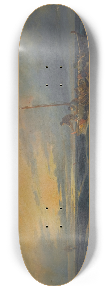 Vasilios Chatzis - Landing Ashore 8.25 inch art skate deck