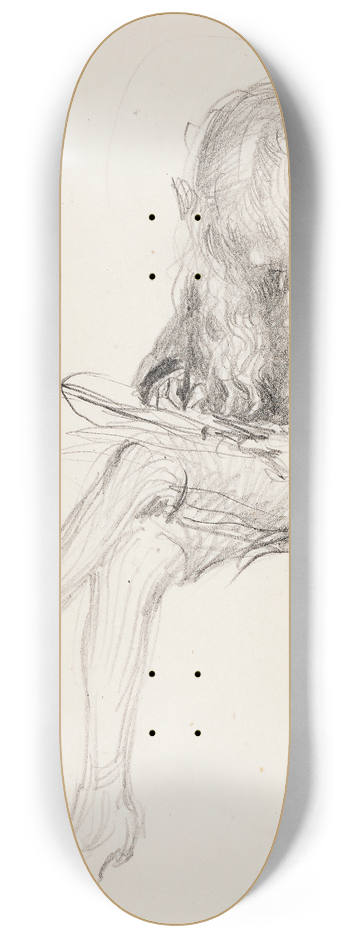 Venny Soldan-Brofeldt - Antti Drawing 8.25 inch art skate deck