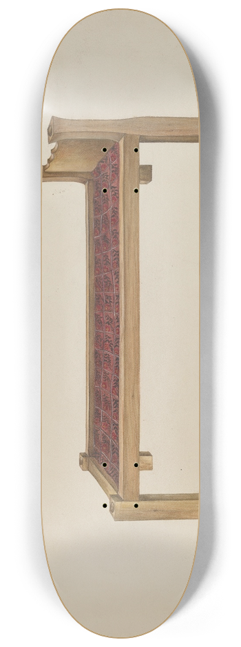 Vera Van Voris - Sewing Settee 8.25 inch art skate deck