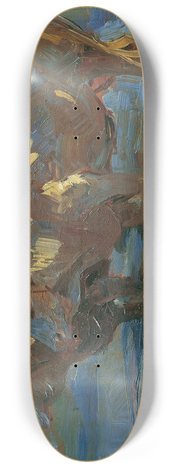 Victor Eckhardt von Eckhardsburg - Khe an der Trnke 8.25 inch art skate deck