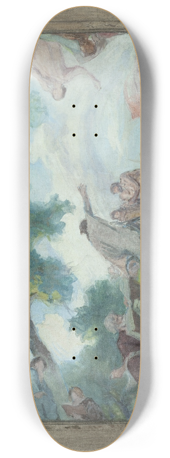 Victor Emile Prouv - Les Sages 8.25 inch art skate deck