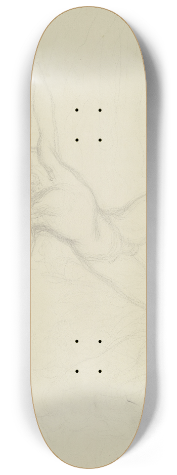 Victor Mller - Amor kniend nach rechts, einen Pfeil abschieend 8.25 inch art skate deck