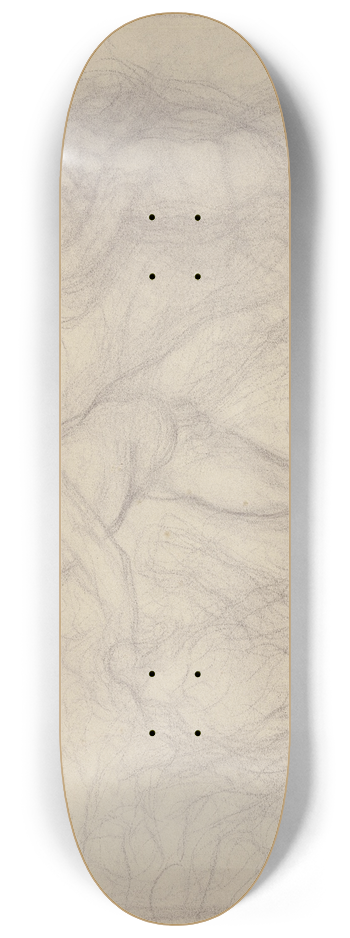 Victor Mller - Daniel in the lions den 8.25 inch art skate deck