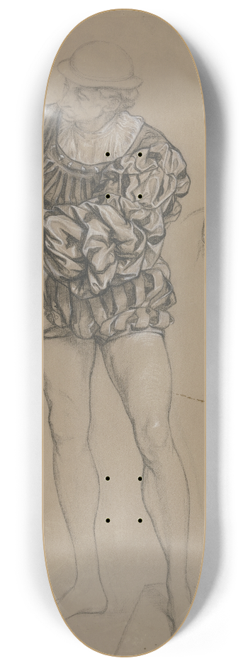 Victor Mller - Horatio aus Hamlet und Horatio 8.25 inch art skate deck
